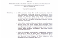 SK WALIKOTA TRANSISI DARURAT BECANA BANJIR DAN TANAH LONGSOR 17 FEBRUARI 2022