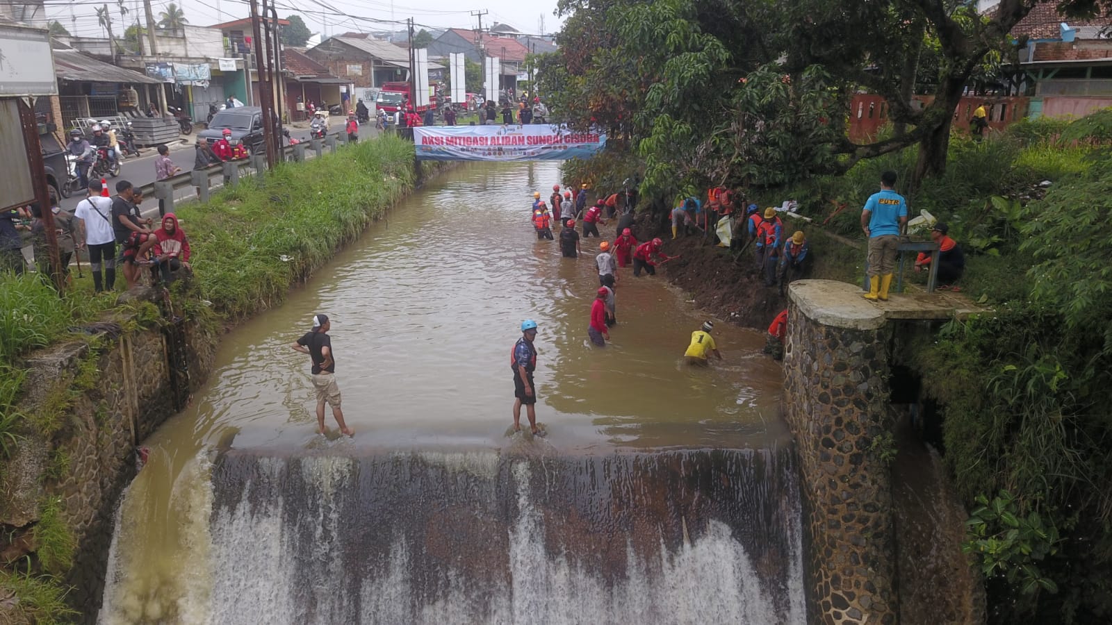 BPBD Kota Sukabumi Ajak Kuatkan Mitigasi Aliran Sungai