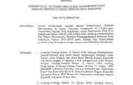 Kepwal Pembentukan Tim Teknis Penyusunan Background Study Rencana Penanggulangan Bencana Kota Sukabumi 2022